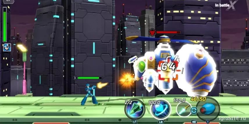 Обзор игры: MEGA MAN X DIVE OFFLINE