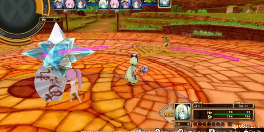Обзор игры: MUGEN SOULS (SWITCH)