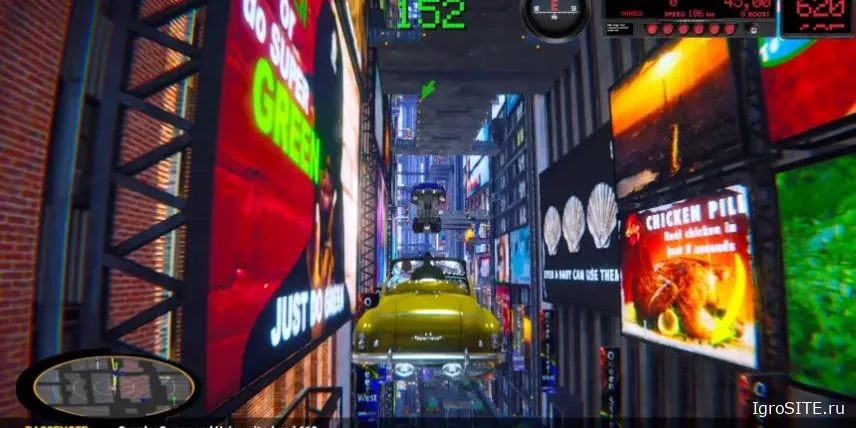 Обзор игры: MILE HIGH TAXI