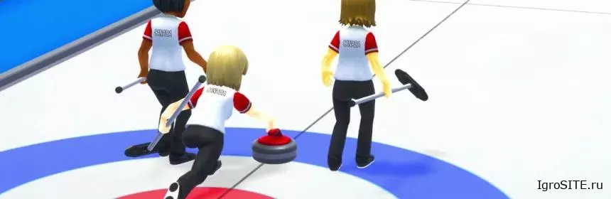 Обзор игры: LET’S PLAY CURLING!!