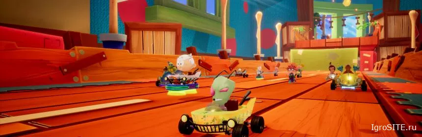 Обзор игры: NICKELODEON KART RACERS 3: SLIME SPEEDWAY