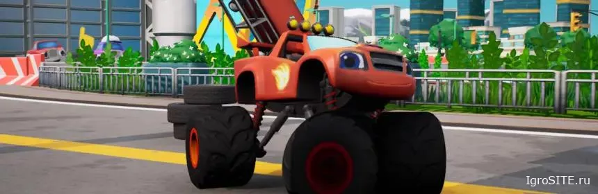 Обзор игры: BLAZE AND THE MONSTER MACHINES: AXLE CITY RACERS