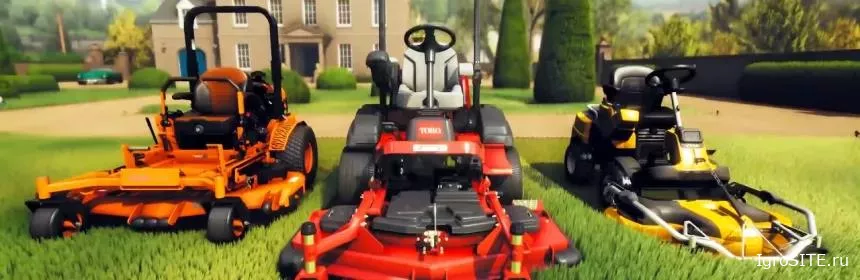 Обзор игры: LAWN MOWING SIMULATOR