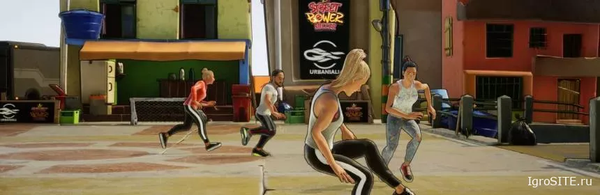 Обзор игры: STREET POWER SOCCER
