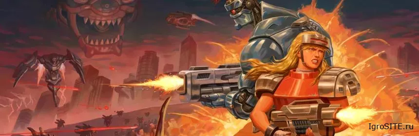 Обзор игры: BLAZING CHROME