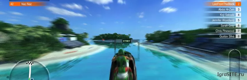 Обзор игры: AQUA MOTO RACING UTOPIA
