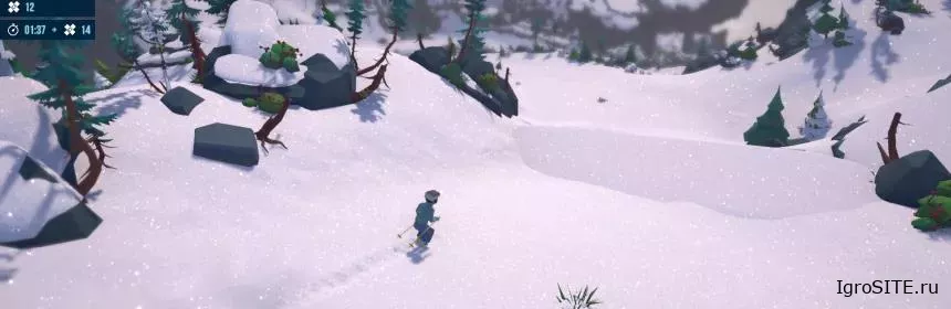Обзор игры: LONELY MOUNTAINS: SNOW RIDERS