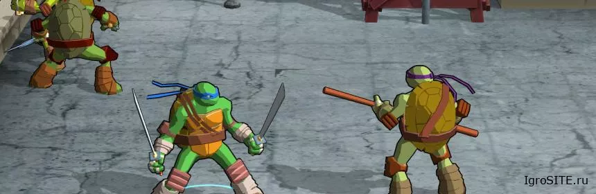 Обзор игры: TEENAGE MUTANT NINJA TURTLES: PORTAL POWER