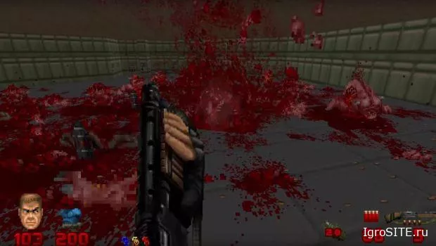 Видео Brutal Doom: демонстрация грядущих улучшений физики расчлененки и разрушения тел