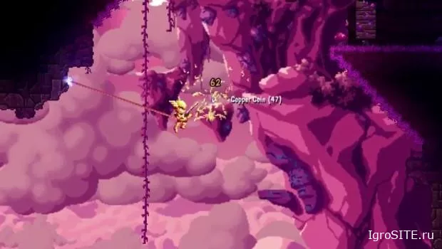 Terraria: Otherworld: Трейлер демонстрирует новую механику крюка-кошки и впечатляющую графику