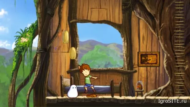 Яркий платформер-головоломка "A Boy And His Blob" с Wii теперь и в Steam