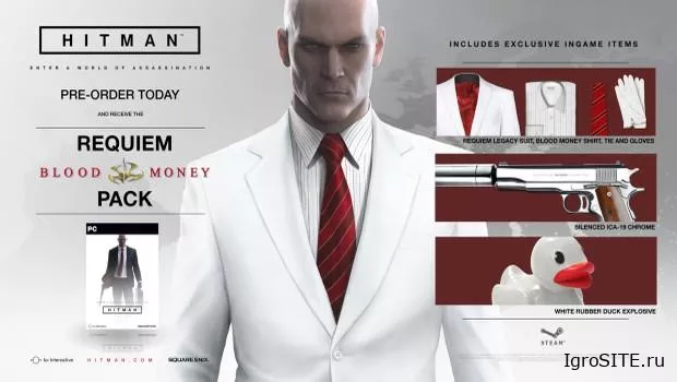 Hitman: Системные требования и бонусы предзаказа