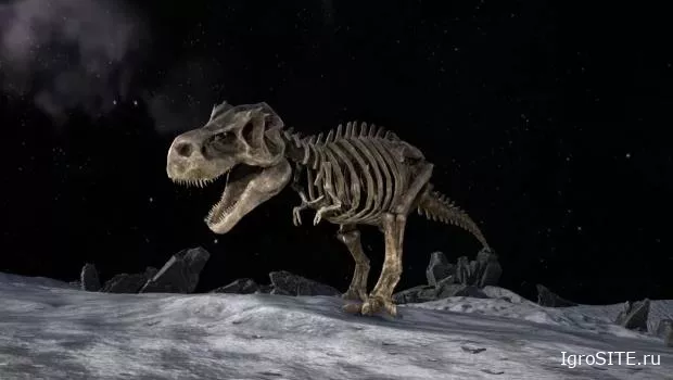 **Вариант 1 (более общий):**ARK: Выживание в космосе с динозаврами благодаря моду**Вариант 2 (более акцентированный на изменениях):**ARK: Мод добавляет динозавров в космос**Вариант 3 (более разговорный):**ARK: Мод переносит динозавров в открытый косм