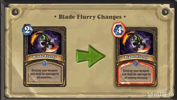 В Hearthstone грядут нерфы: объявлены цели для "молотка"