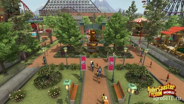 Atari объявила дату выхода RollerCoaster Tycoon World — она на день раньше Planet Coaster