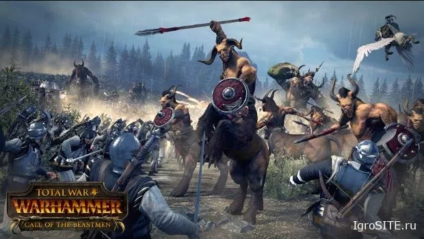 В свежем видео по Total War: Warhammer показали подземные сражения Зверолюдов