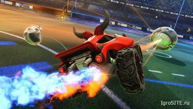 В Rocket League теперь можно играть между PC и Xbox One
