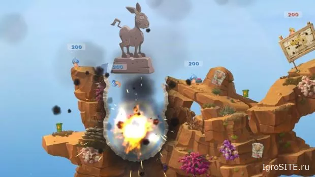Worms W.M.D получит бесплатное обновление с новыми уровнями и оружием уже сегодня