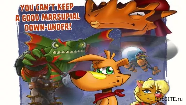 HD-ремейк классического 3D-платформера TY the Tasmanian Tiger 2: Bush Rescue выходит в Steam