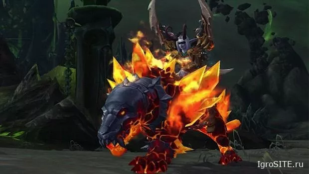 Заберите эксклюзивный транспорт для HotS и Призрачного пламенного саблезуба для WoW в рамках акции "За Азерот"