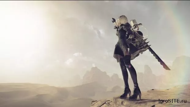 Появилось очень длинное геймплейное видео NieR: Automata, демонстрирующее открытый мир