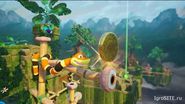 По ретро-собиралке Snake Pass вышел длинный геймплейный ролик, показывающий змеиную механику.