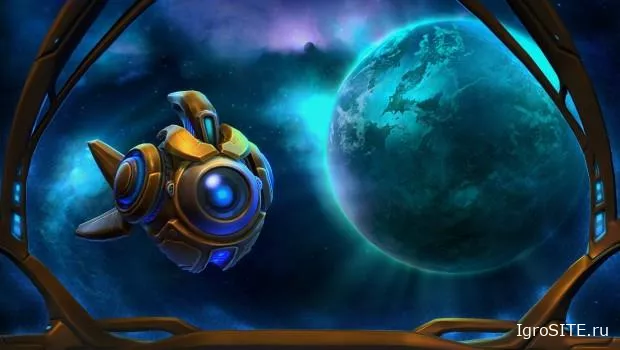 Разработчики HotS показали Пробиуса - милую Пробку протоссов