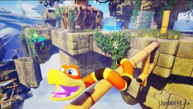 В новом трейлере Snake Pass показали Воздушное Царство