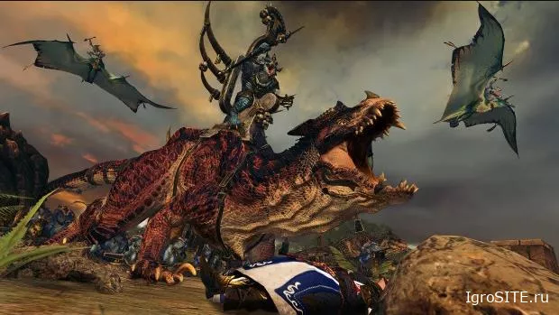 Вышел геймплейный трейлер Total War: Warhammer 2 с Ящеролюдами в бою