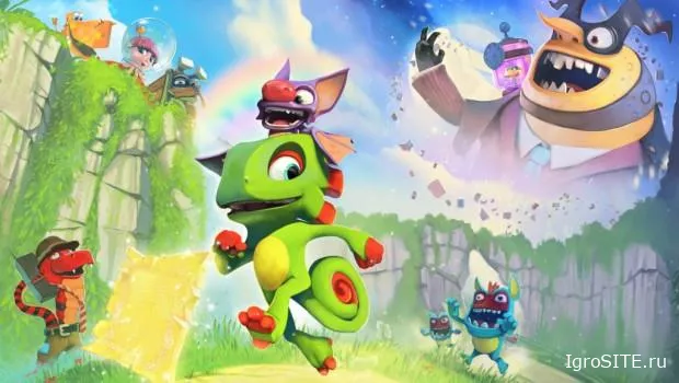 Yooka-Laylee: первое крупное обновление 'отполирует' игру в конце месяца