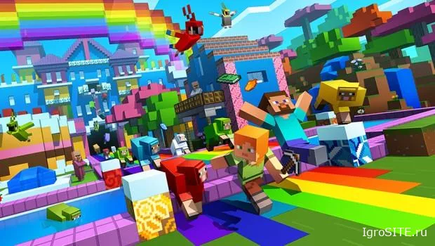 Вышло обновление Minecraft "Мир цвета" с улучшениями всех цветных блоков