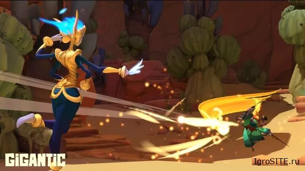 Экшен-MOBA Gigantic, напоминающая SMITE, вышла в Steam