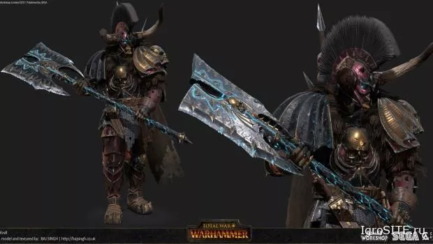 Последнее обновление Total War: Warhammer добавило Крелла, Повелителя Нежити, в армию Графов Вампиров.