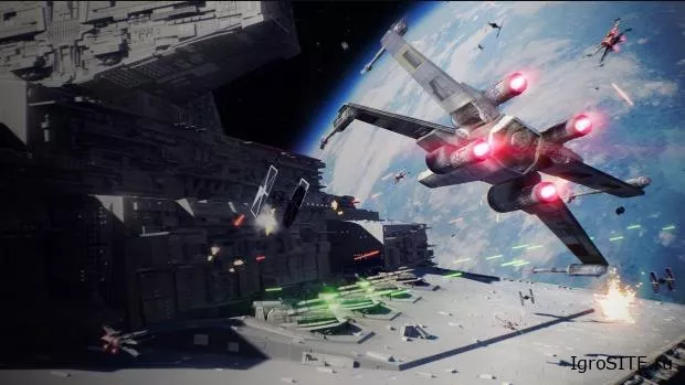Новый геймплейный трейлер Star Wars Battlefront 2 показывает зрелищные космические бои