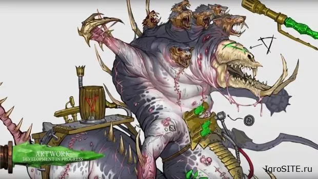 В свежем видео по Total War: Warhammer 2 показали очень милое Отродье Адской Ямы