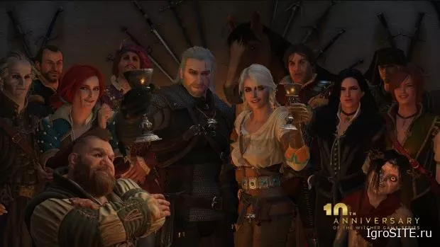 CD Projekt Red отмечает 10-летие серии «Ведьмак»