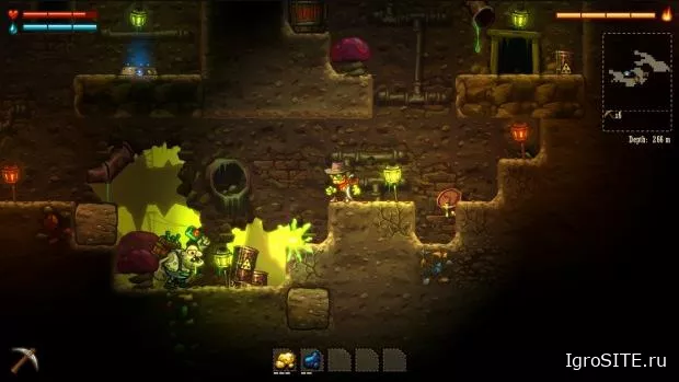 Приключенческий платформер SteamWorld Dig в духе метроидвании сейчас бесплатно раздают в Origin
