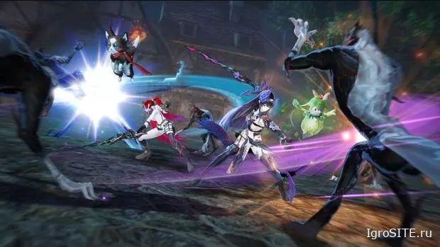 Nights of Azure 2 вышла в Steam — любителям динамичных JRPG на заметку