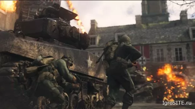 Новый трейлер Call of Duty: WW2 мельком показывает карту Карентан для мультиплеера