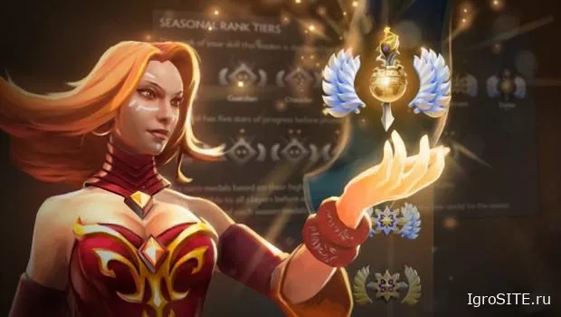 В Dota 2 теперь ранговый сезон с семью дивизионами, через которые нужно пробиваться.