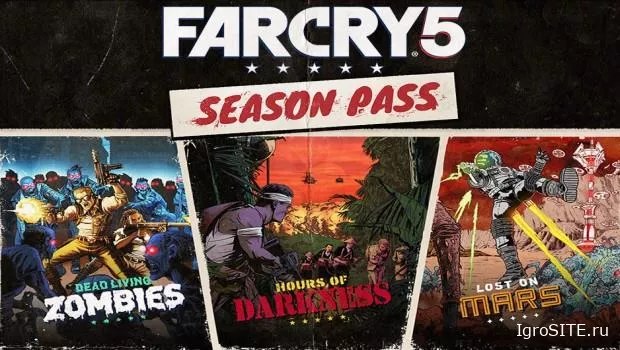 DLC Far Cry 5: Сразитесь с марсианскими пауками и ордами зомби