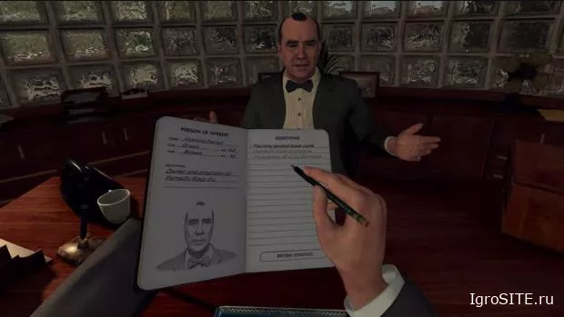 L.A. Noire VR добралась до HTC Vive