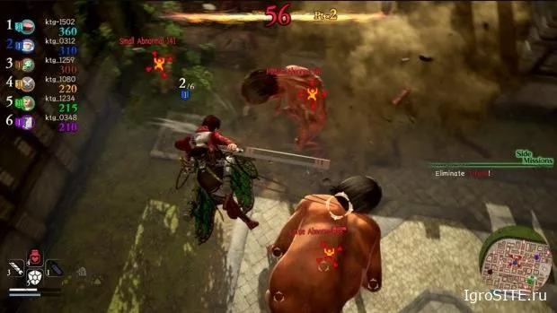 В Attack on Titan 2 появился соревновательный и динамичный режим "Каждый сам за себя" - Изгнание