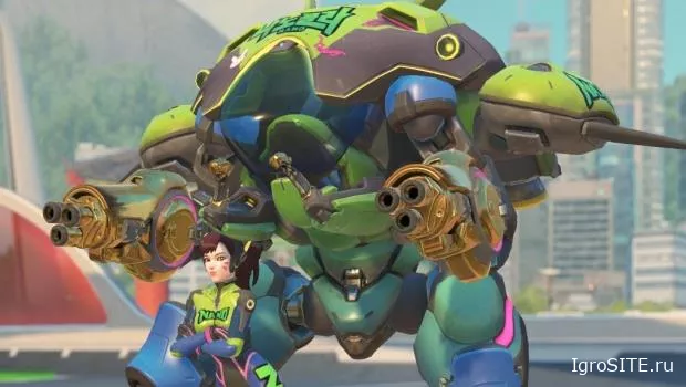 В испытании «Нано-Кола» в Overwatch можно получить новый скин на D.Va и кучу милых граффити