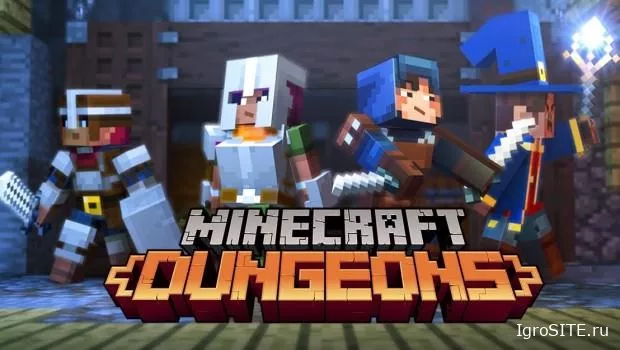Minecraft Dungeons: Грядущий action-adventure спин-офф в духе классических dungeon crawler'ов