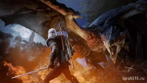 Геральт из "Ведьмака" скоро появится в Monster Hunter: World в качестве игрового персонажа