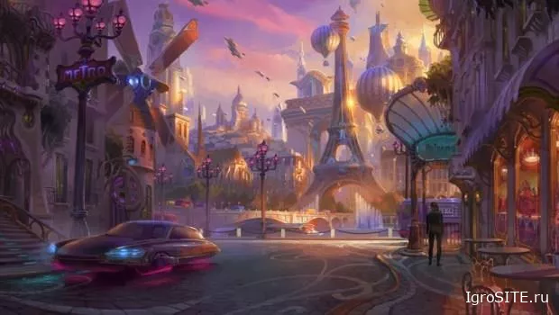 Новая и невероятно красивая карта "Париж" для режима "Штурм" уже в Overwatch!