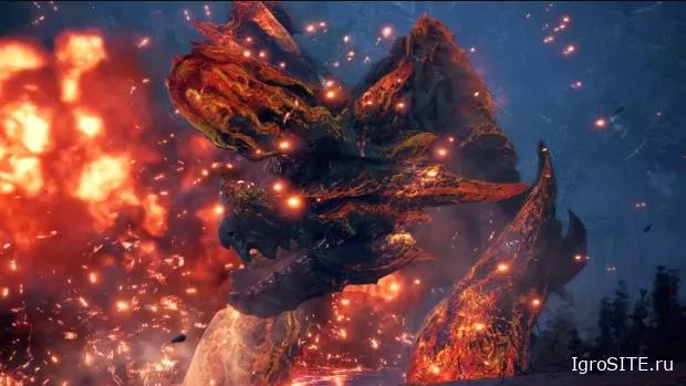 В превью Monster Hunter World: Iceborne показали грядущих Неистового Брахидиоса и Разъяренного Раджанга