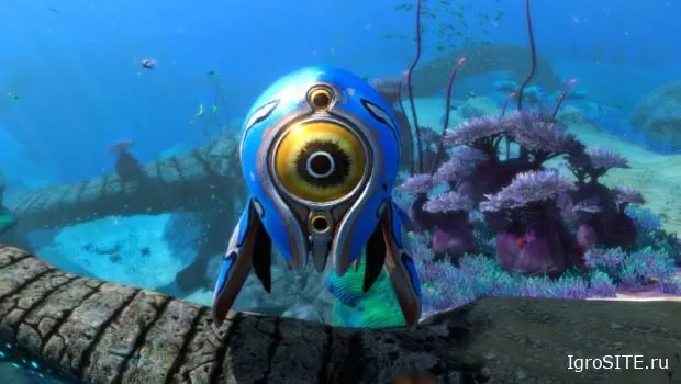 Обновление Subnautica: Below Zero добавило затонувший корабль и странных обитателей