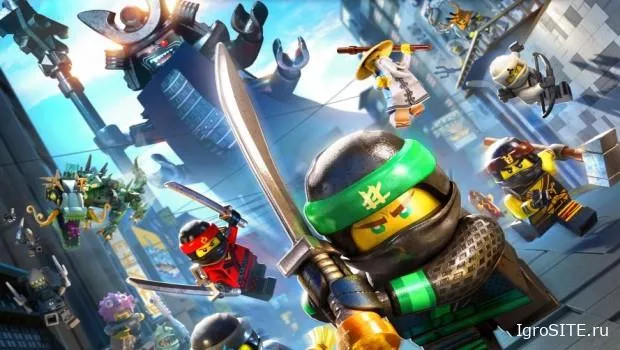 Раздается игра по фильму Lego Ninjago до 21 мая